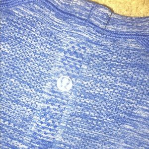 SIZE 4 LULU LEMON BLUE SWIFTLY TECH